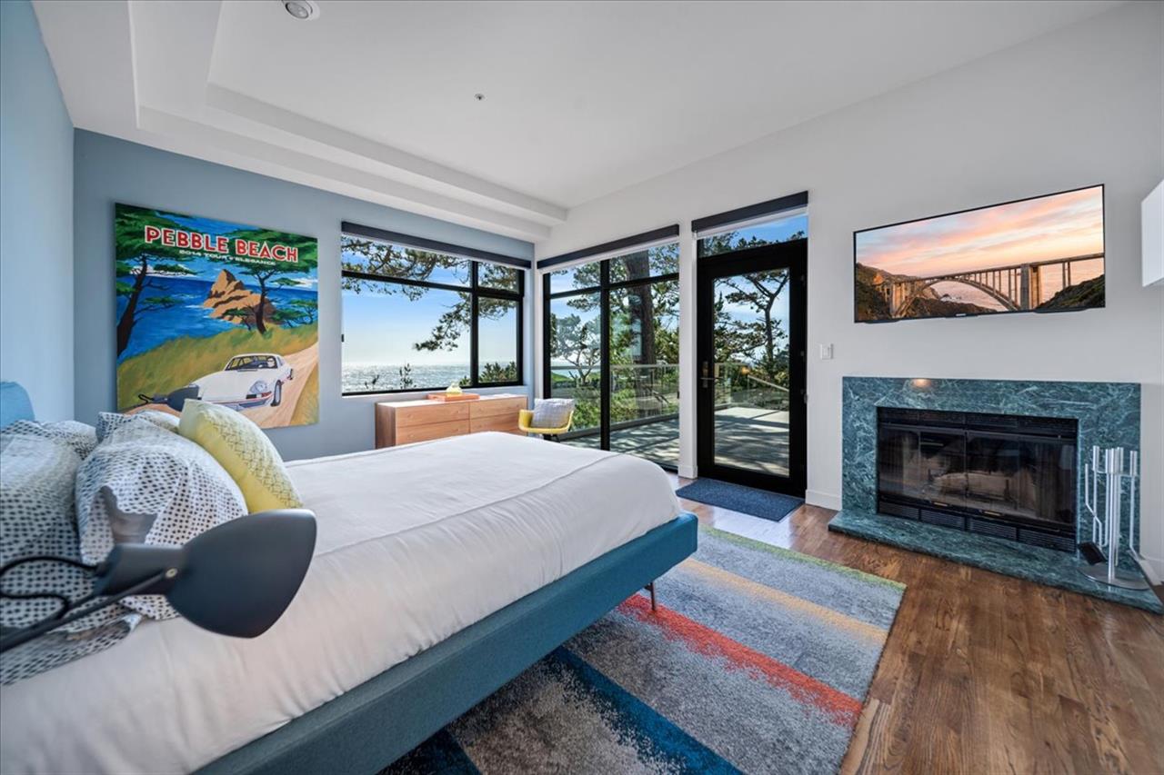 Downstairs Bedroom 3  Queen Bed, Panoramic Ocean Views