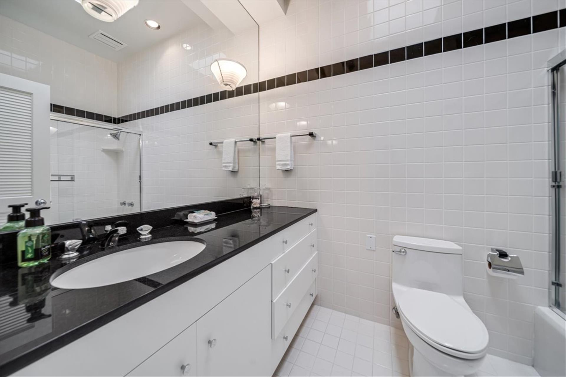 EnSuite Bath for Bedroom 3  ShowerOverTub Combo