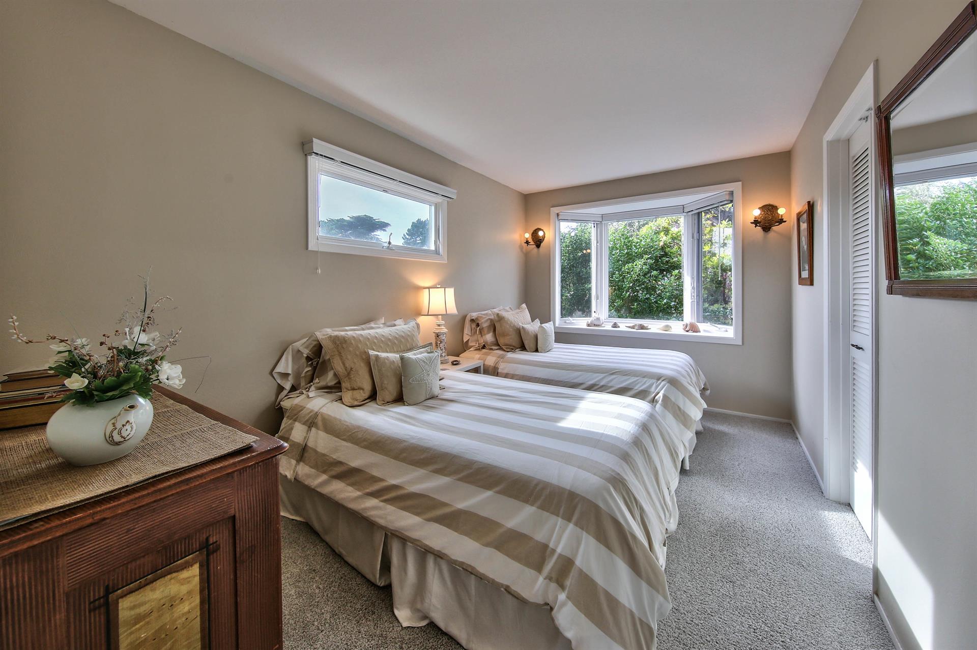 Downstairs, Bedroom 3 with Two Twin Beds