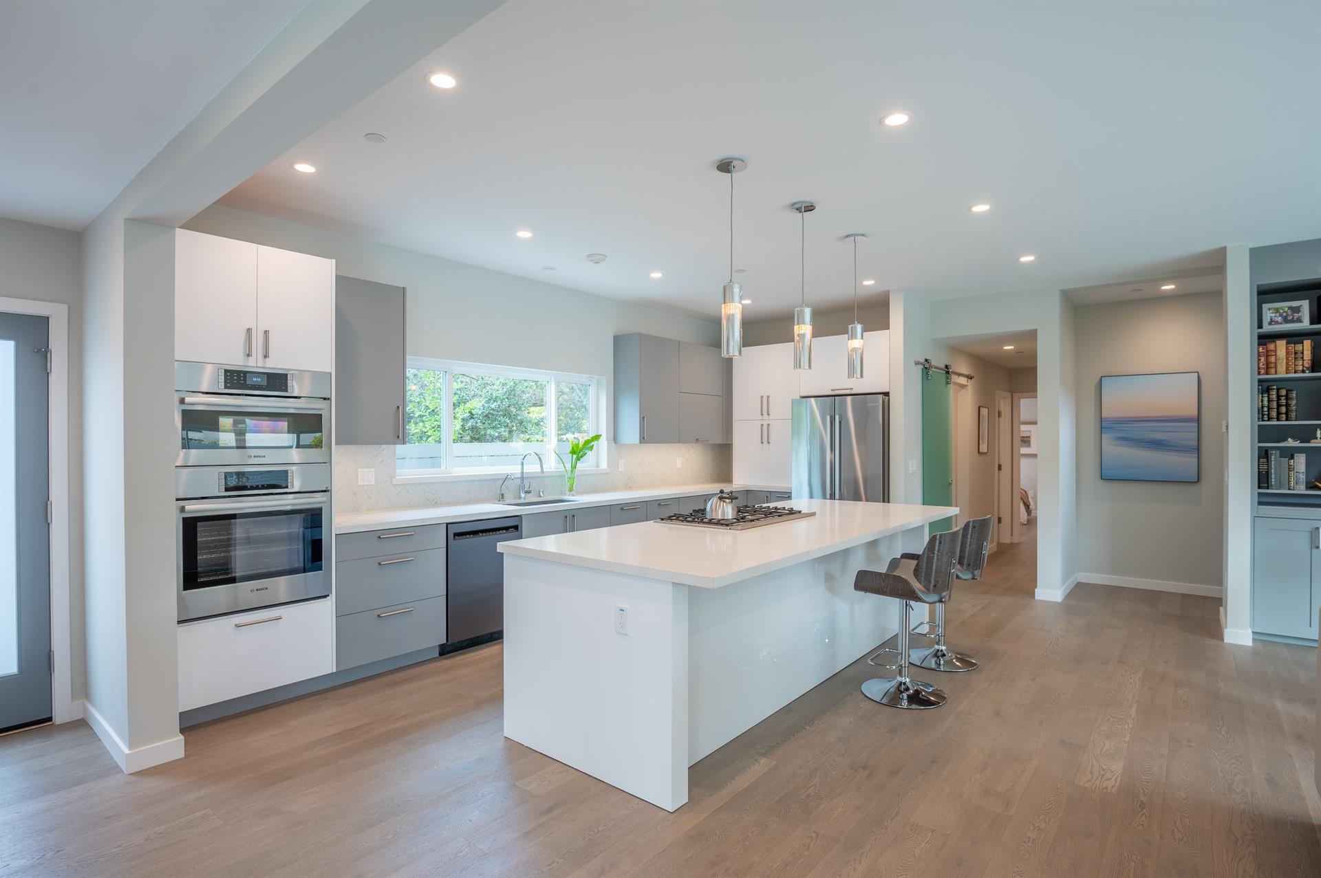 Stunning OpenConcept Kitchen with Large Island