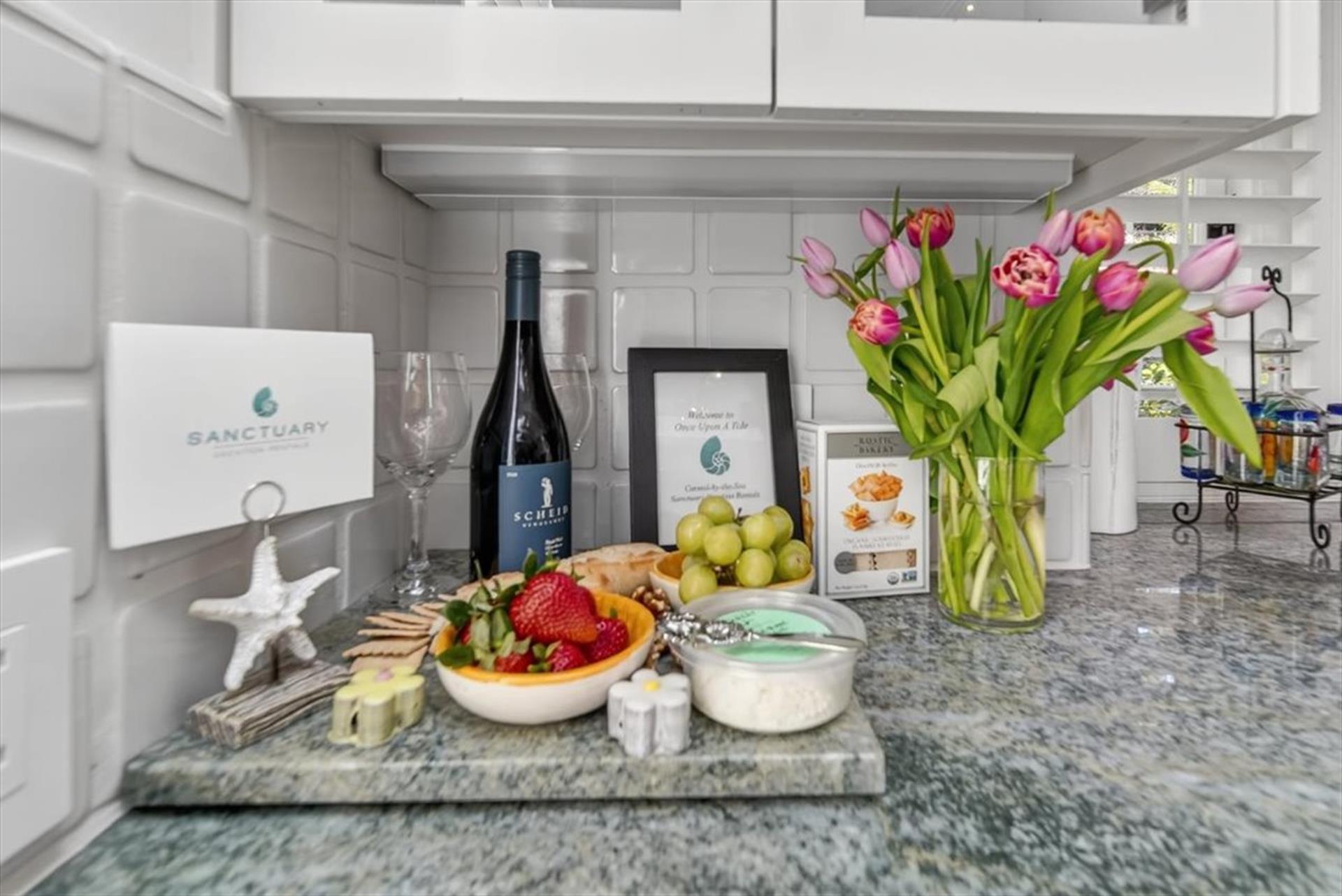 Enjoy Tasting Local Wines and Foods During Your Stay