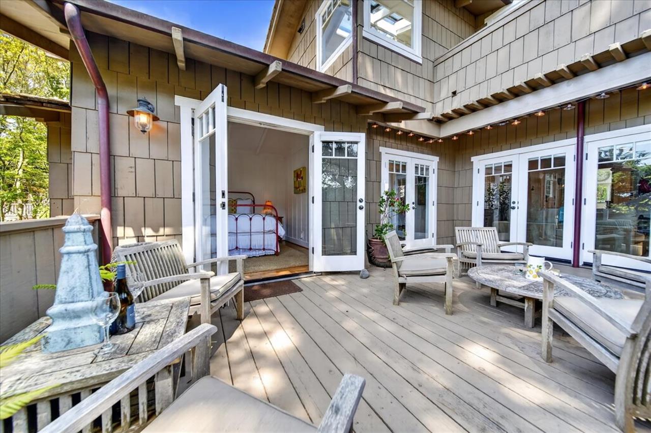 Bedroom 2 has Direct Access the the Deck