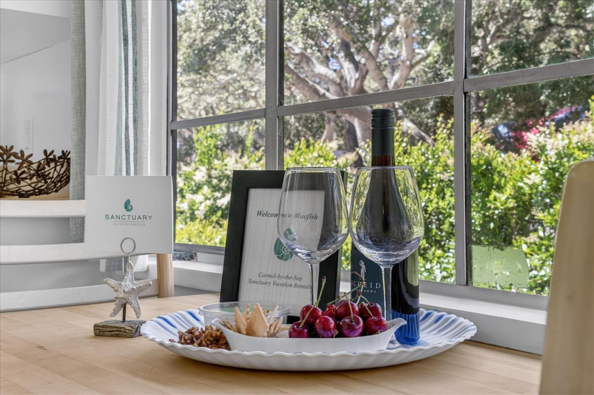 Wine and Cheese to Welcome You Just Add Fruit