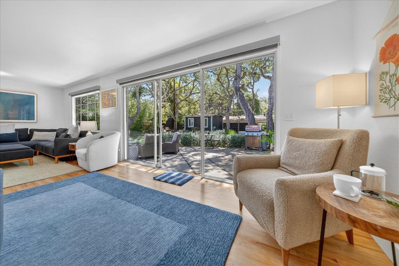 Floor to Ceiling Windows and Slider Bring the Outside In