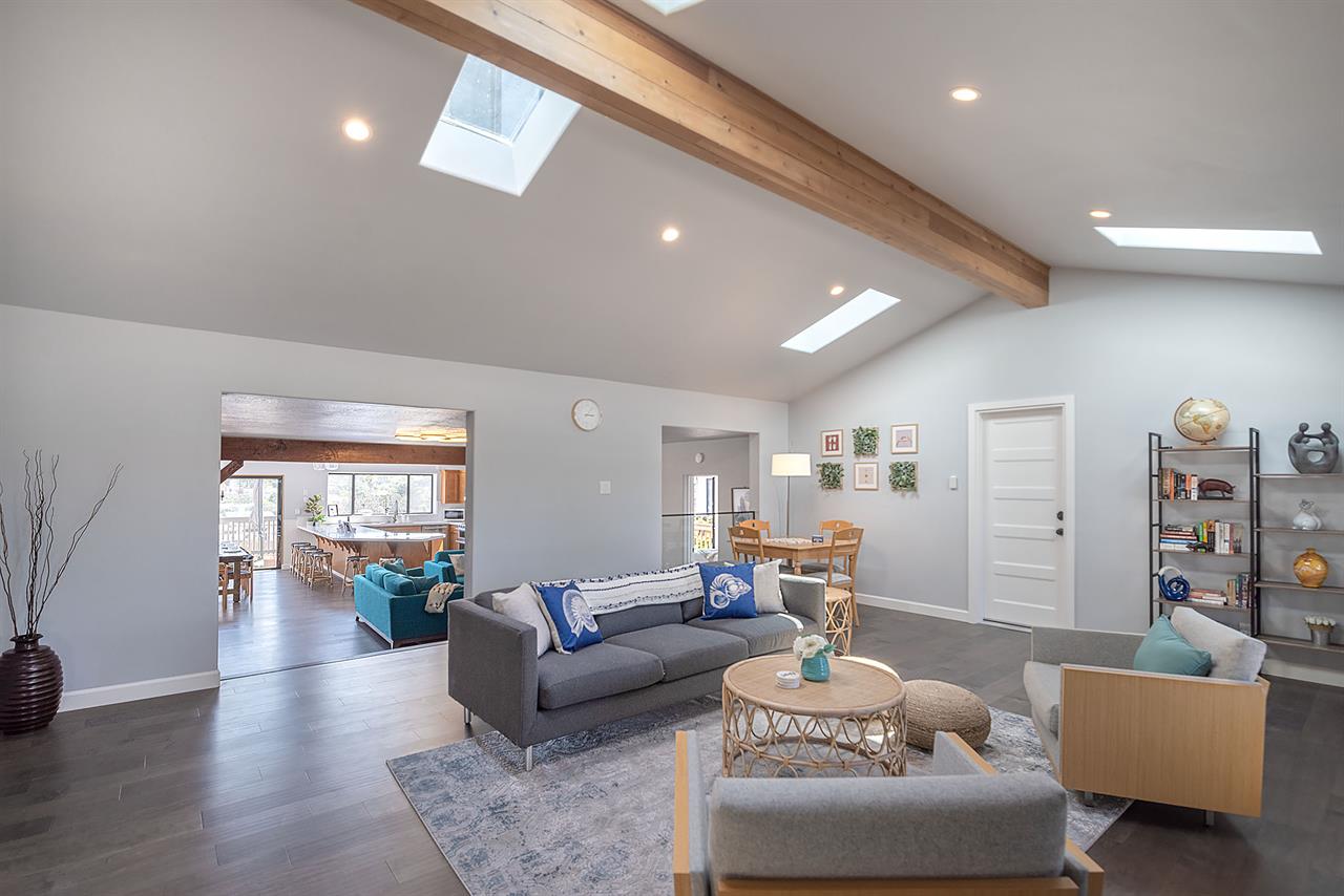 Living Room with Fireplace