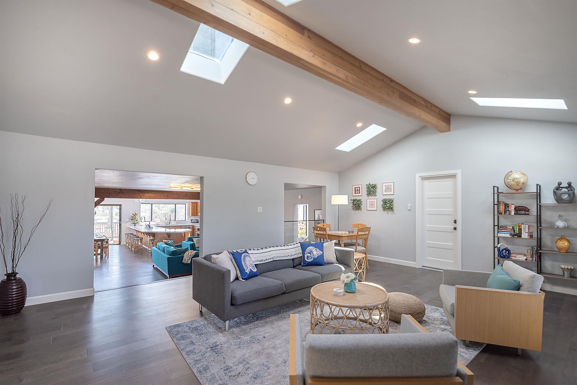 Living Room with Fireplace