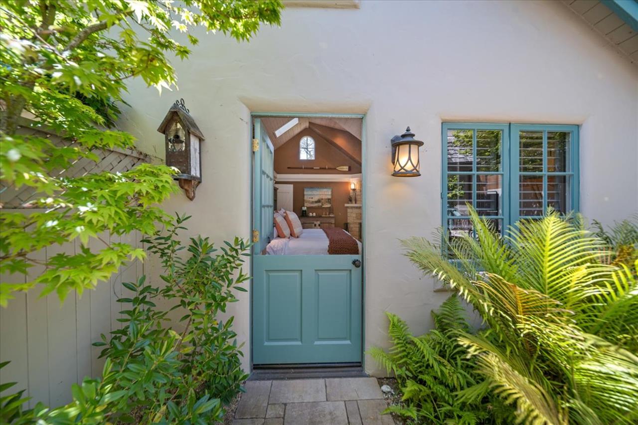Dutch Door Entrance to Detached Guest House