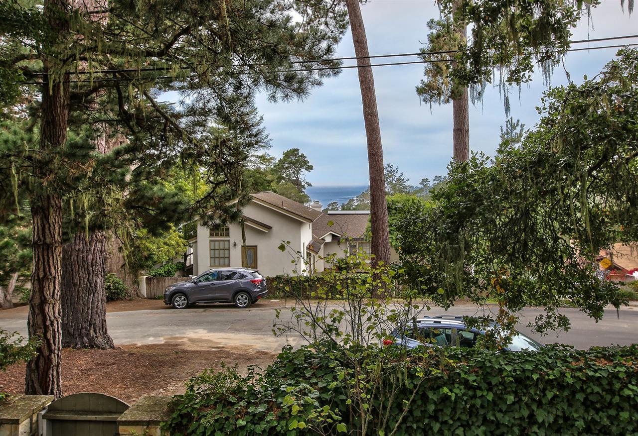 A Peek of the Ocean on Clear Days from the Front Yard