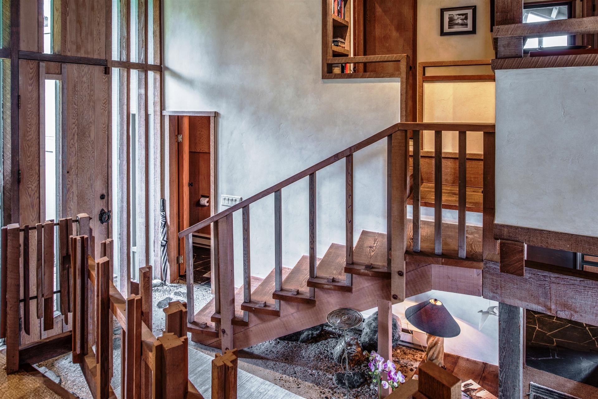 Staircases to Each Wing