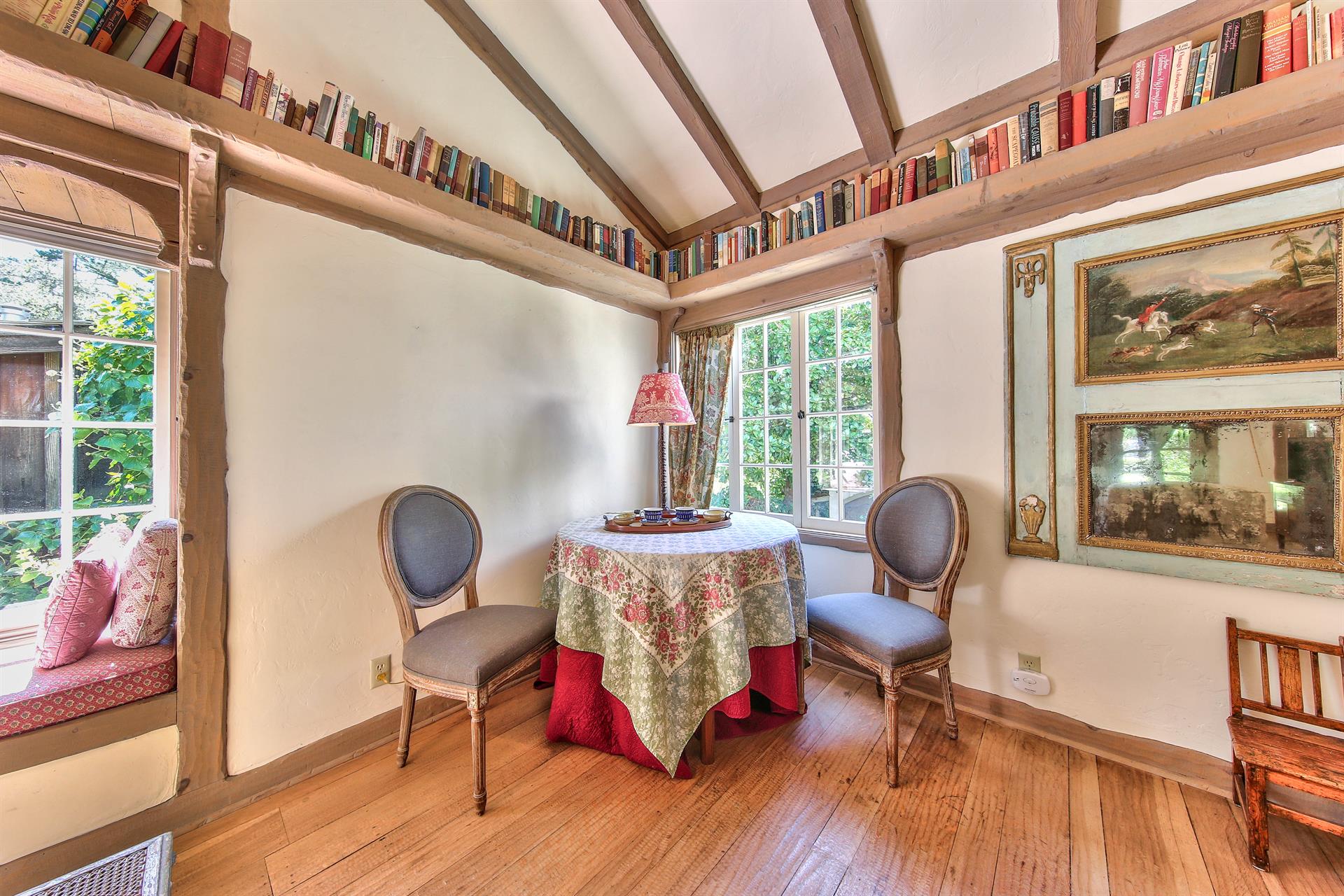 Living Room Corner Table, Tea for Two