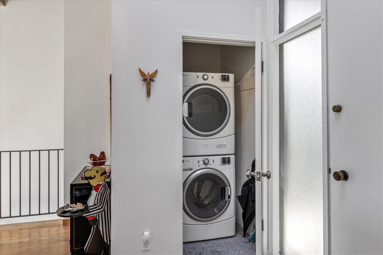 Washer and Dryer are Upstairs with the Bedrooms