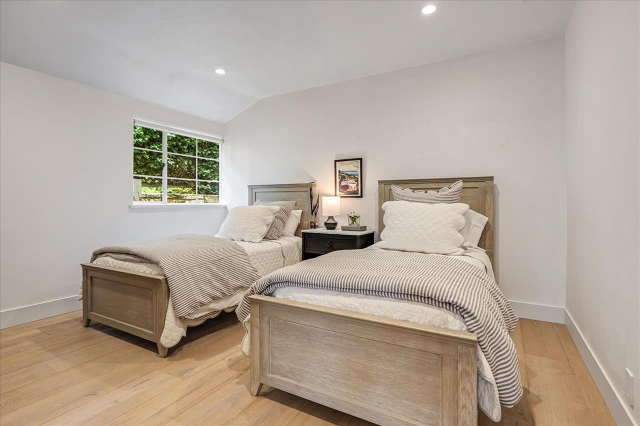 Downstairs Bedroom 3 has Two Twin Beds