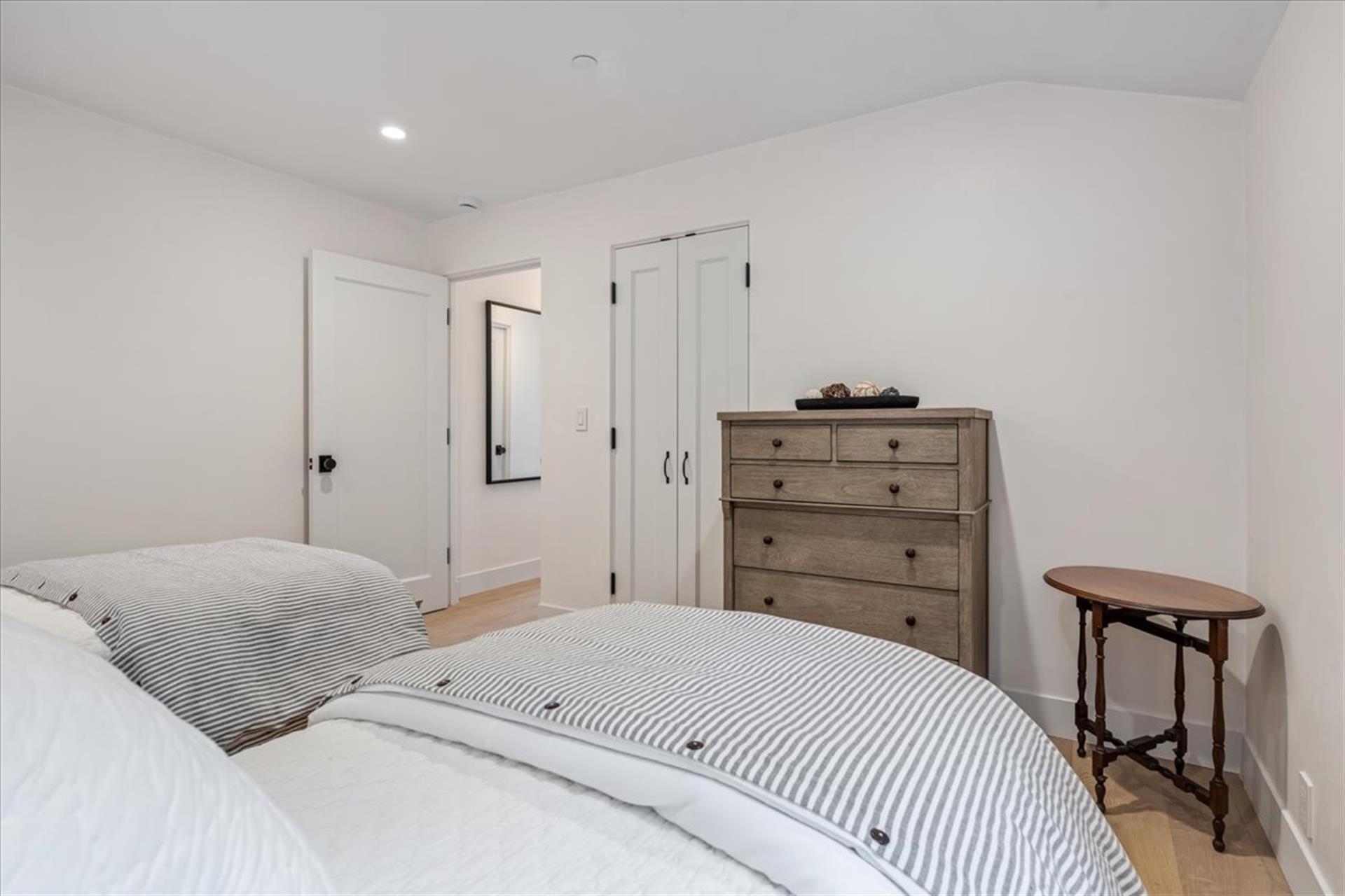 Downstairs Bedroom 3 has Two Twin Beds