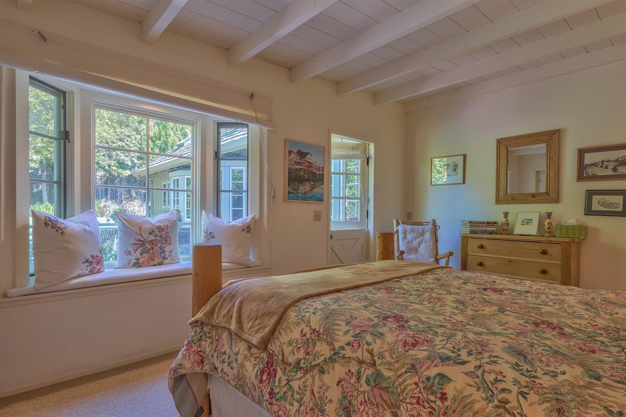 Bedroom 2, Queen Bed, Dutch Door to Patio, Window Seat