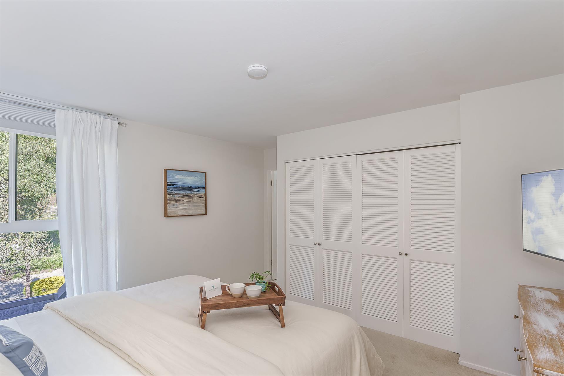 Upstairs Bedroom 1 renters will supply their own bedding