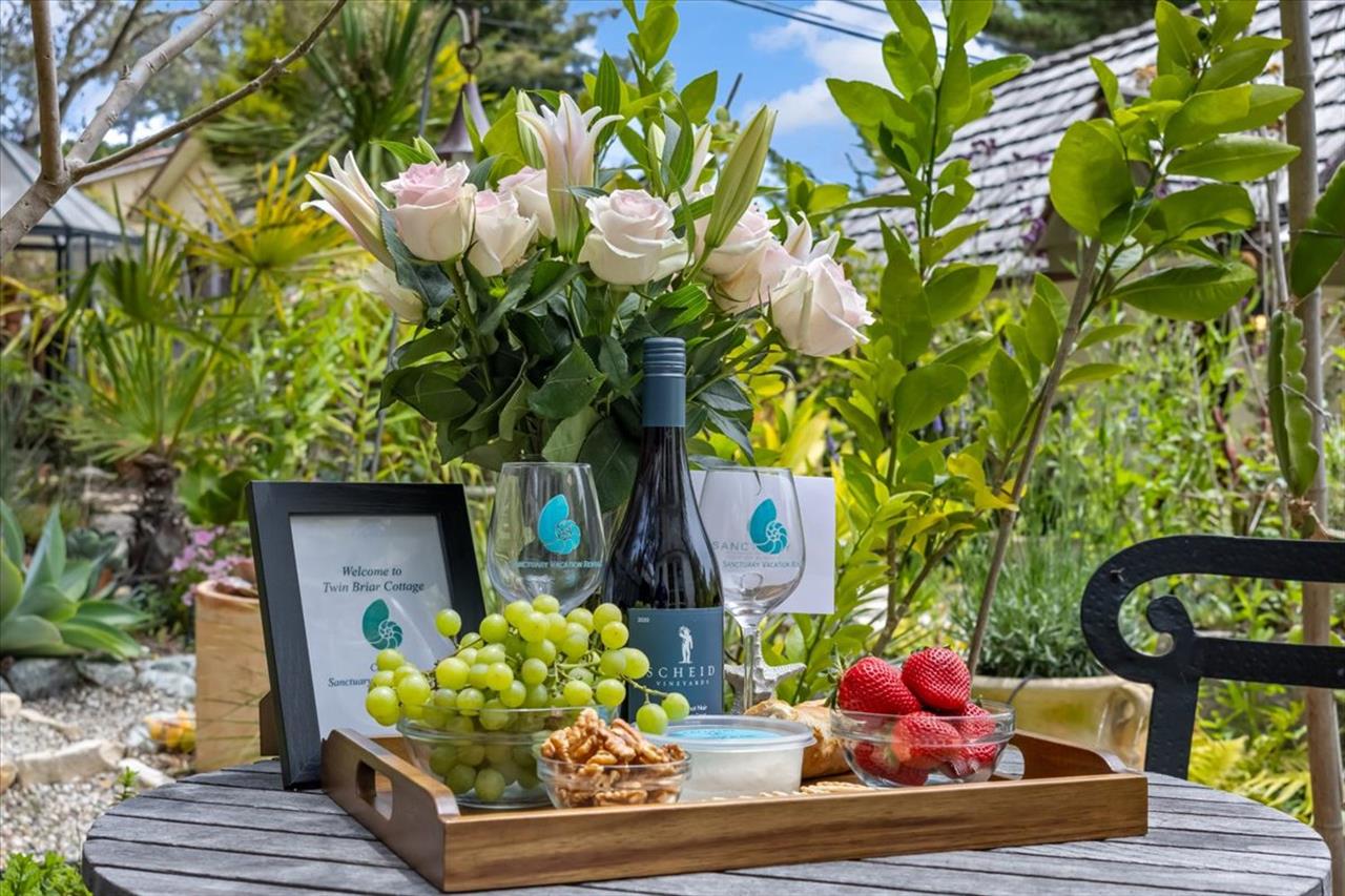 Wine and Cheese to Welcome You Just Add Fruit