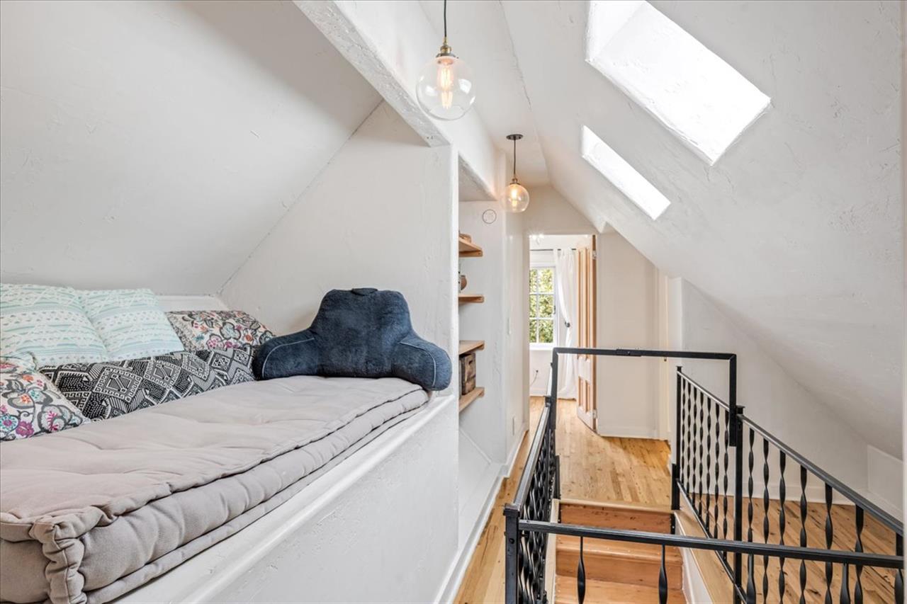 Readers Nook at the top of the Staircase Landing
