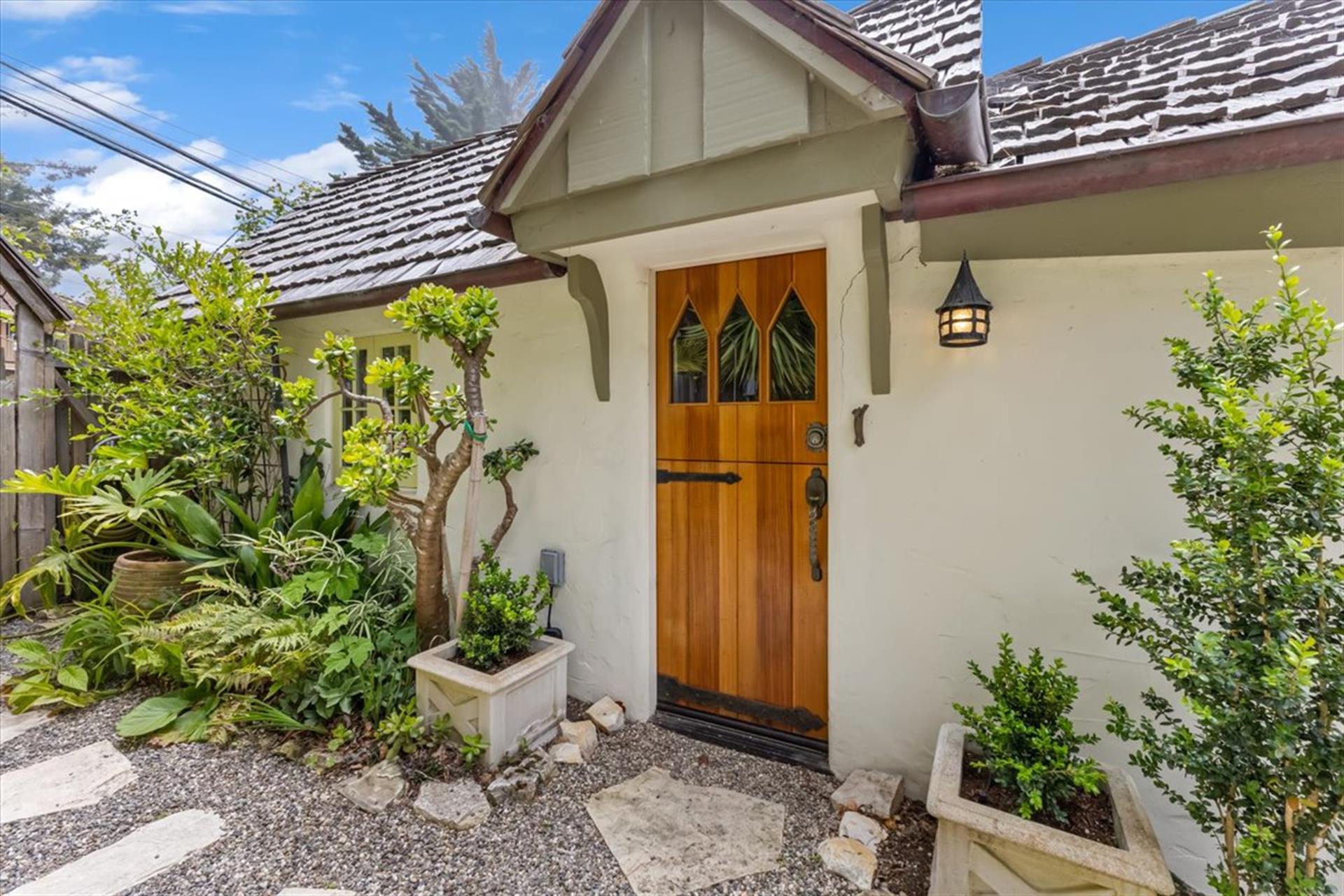 Entrance to the Detached Guest Cottage