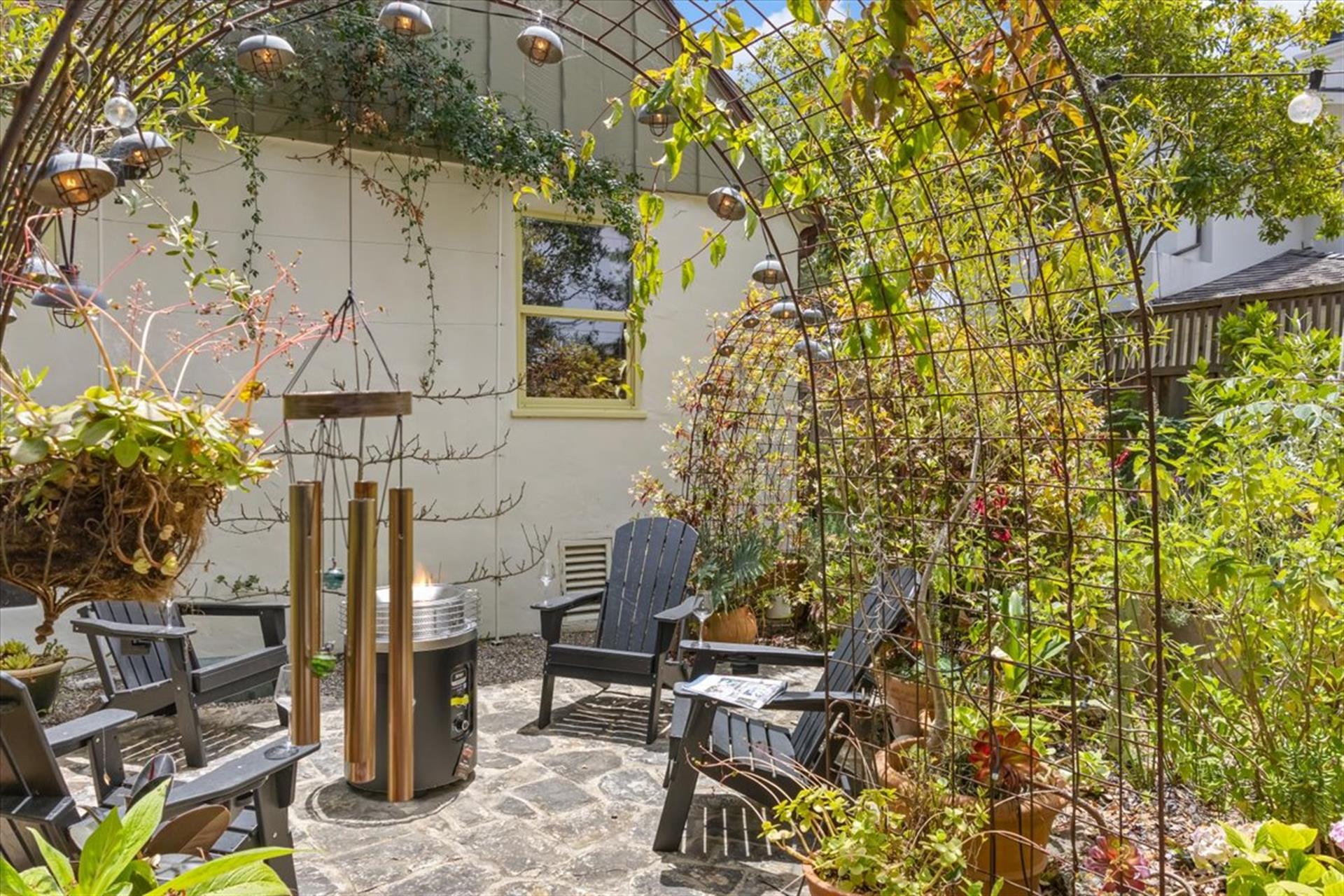 Backyard Firepit Area