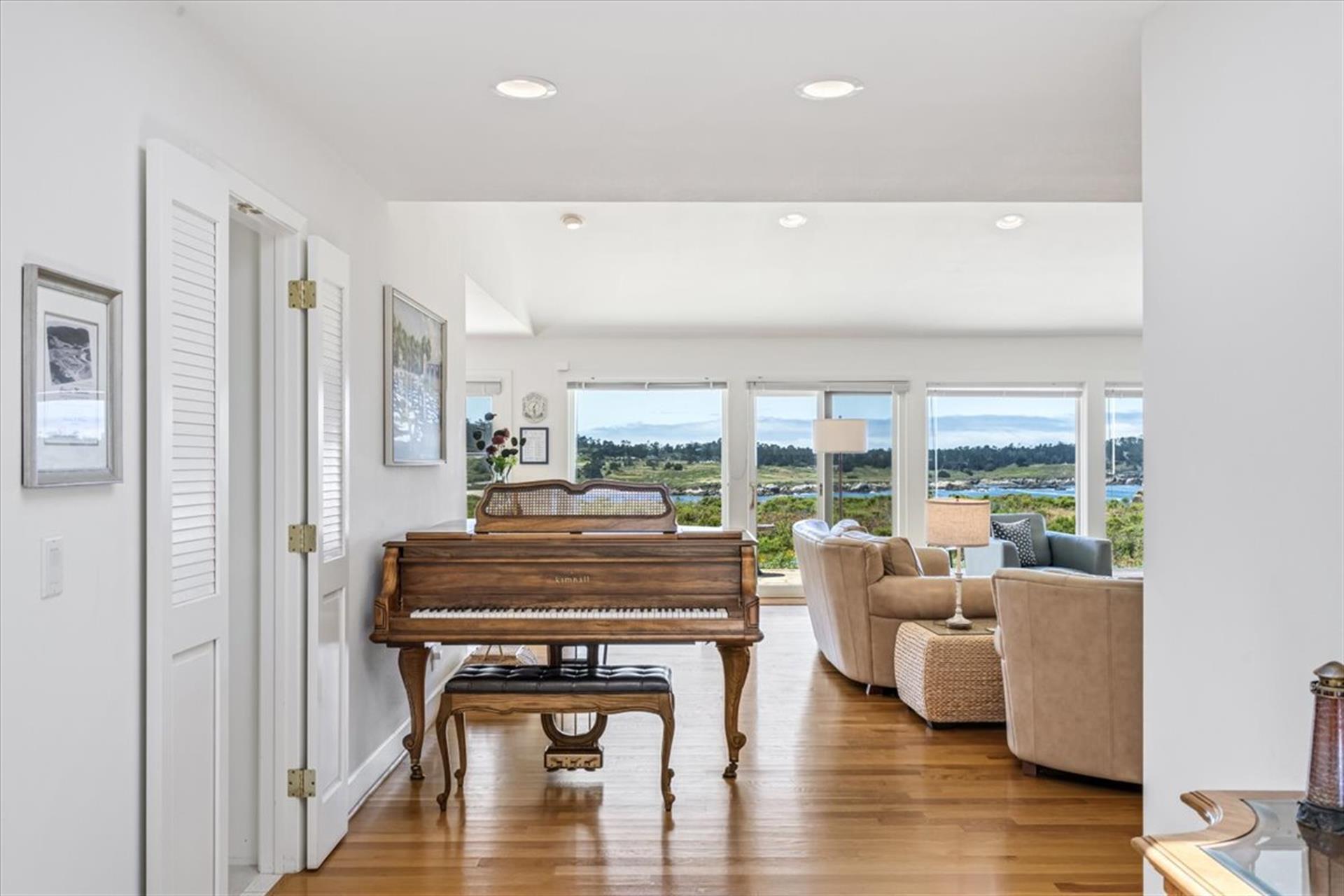 Baby Grand with an Ocean View