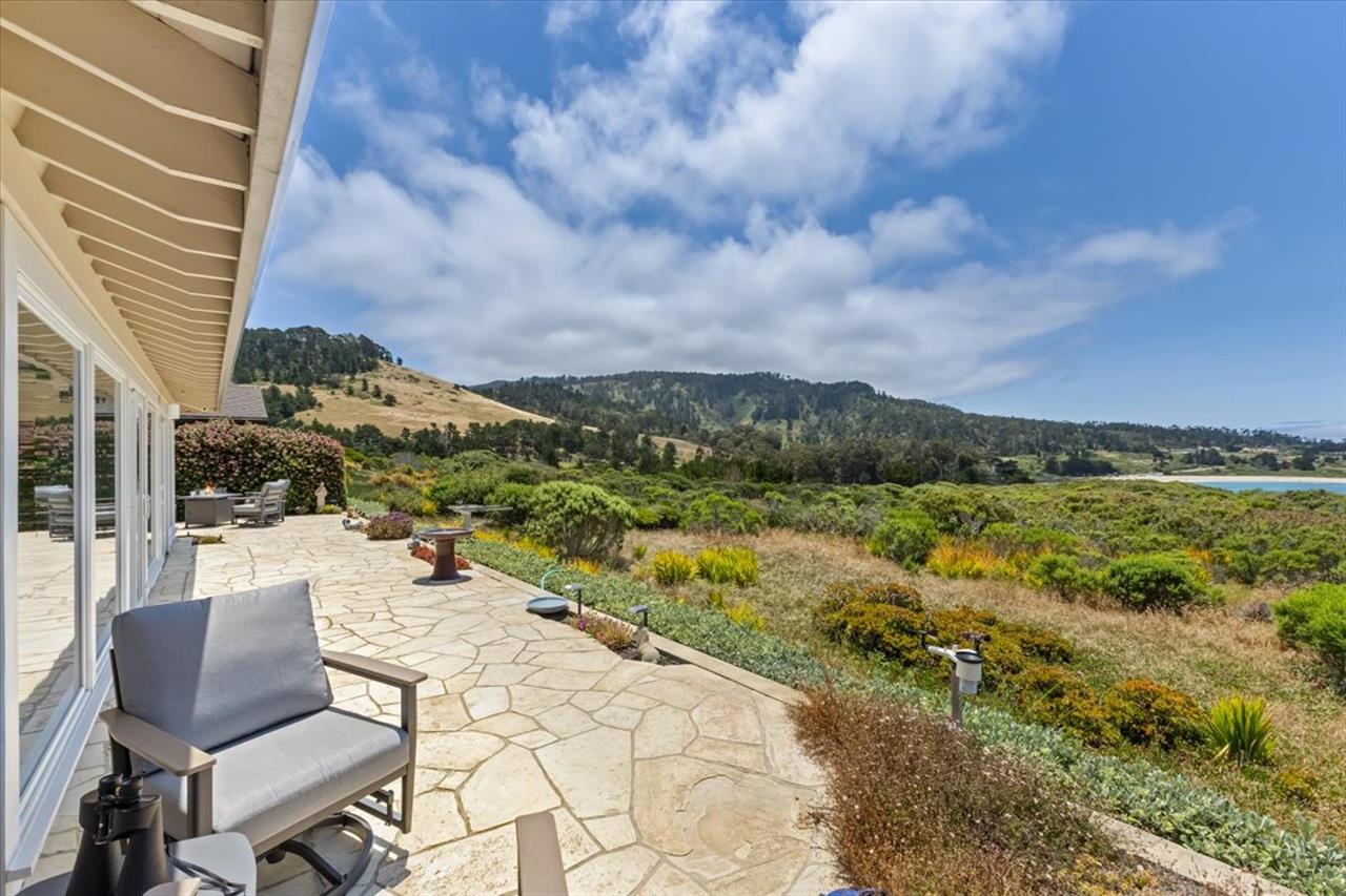 Panoramic Views of Coastal Hills, Point Lobos and the Ocean