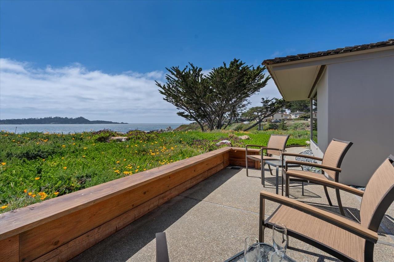 Ocean, Beach and Point Lobos Views from the Patio