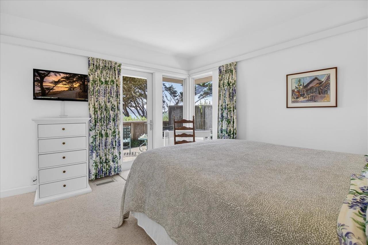 Bedroom 2 has a TV and Oceanview Patio