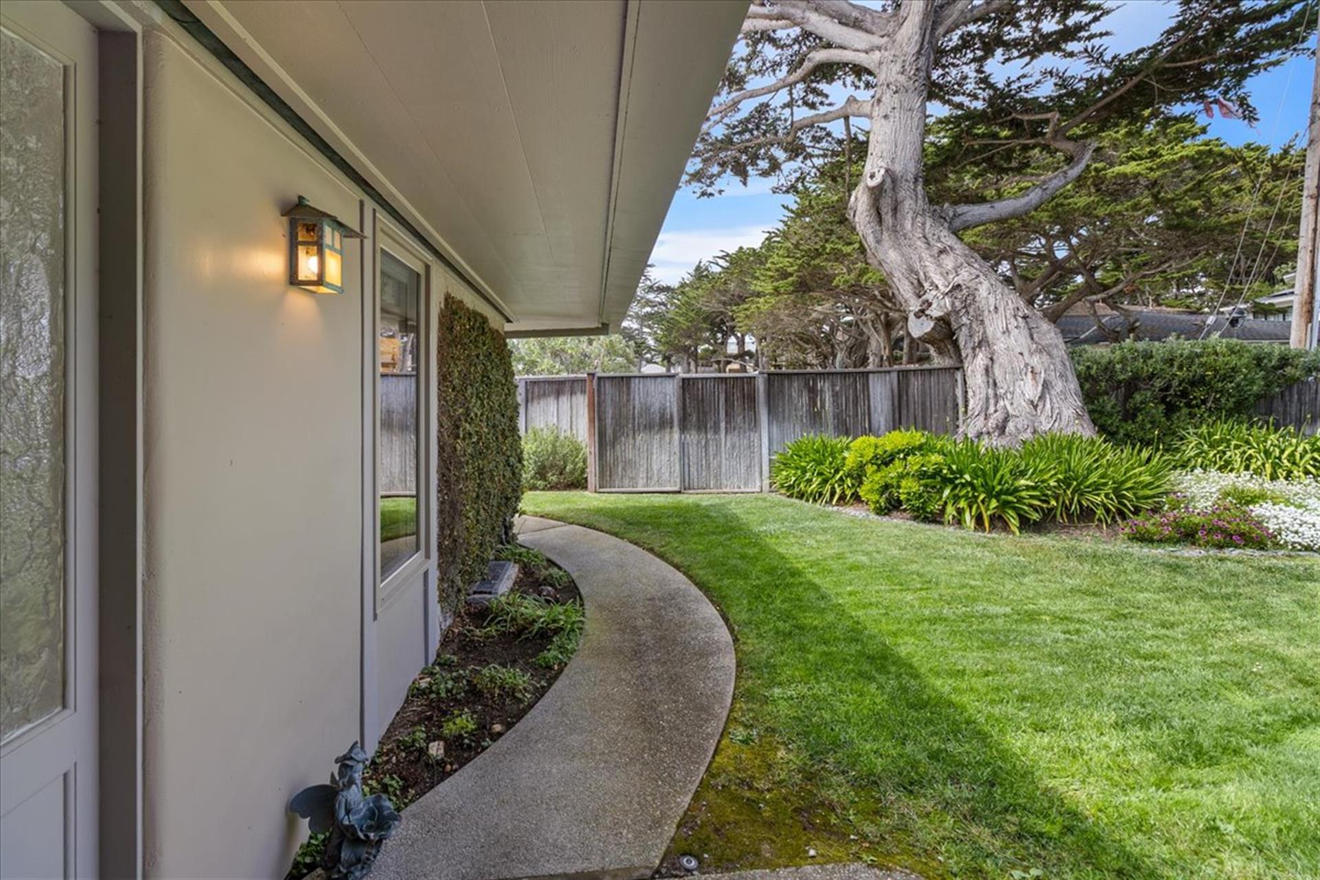 Walkway to the Front Entrance