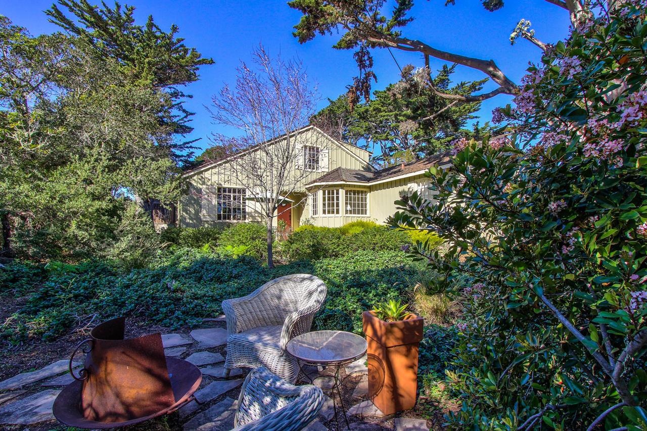 A Lovely Garden Surrounds the Home