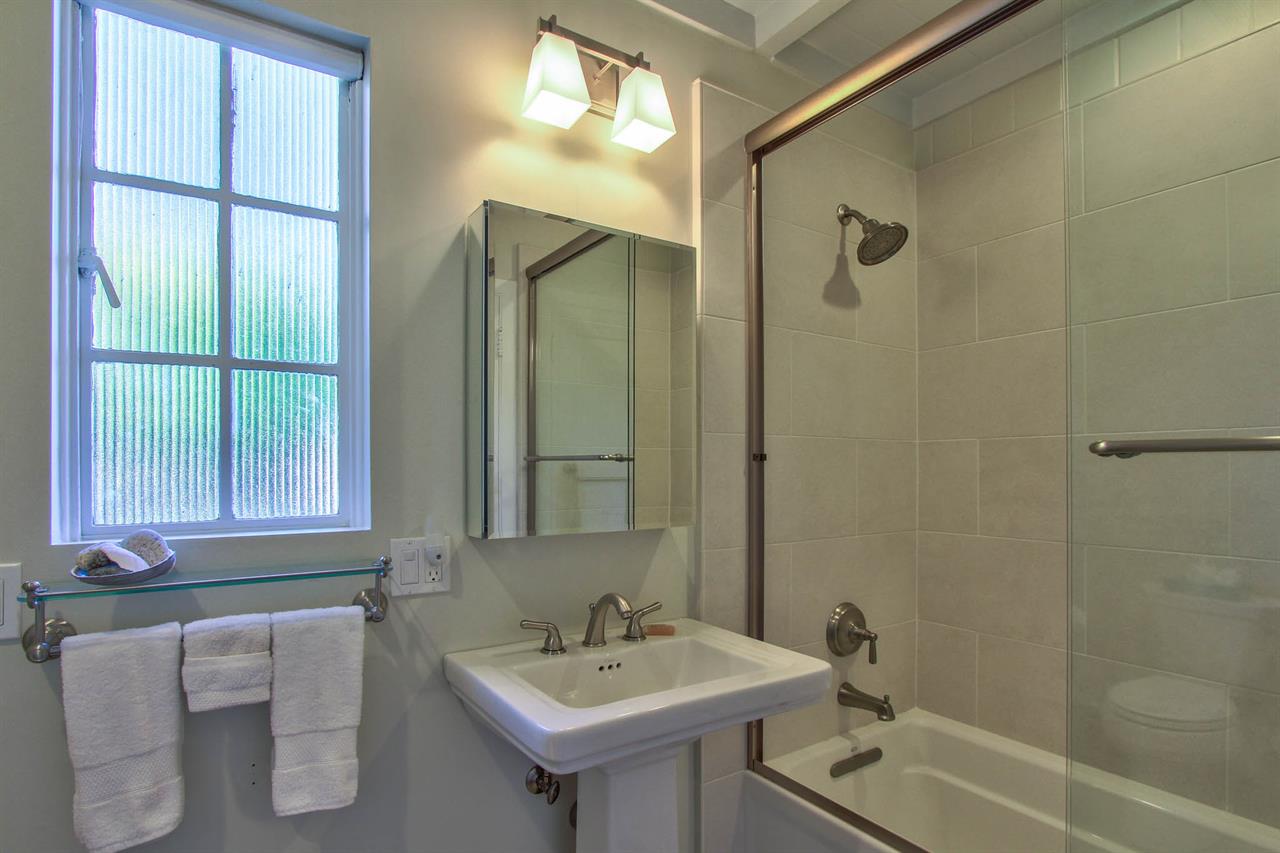 Full Hall Bathroom with ShowerOverTub Downstairs