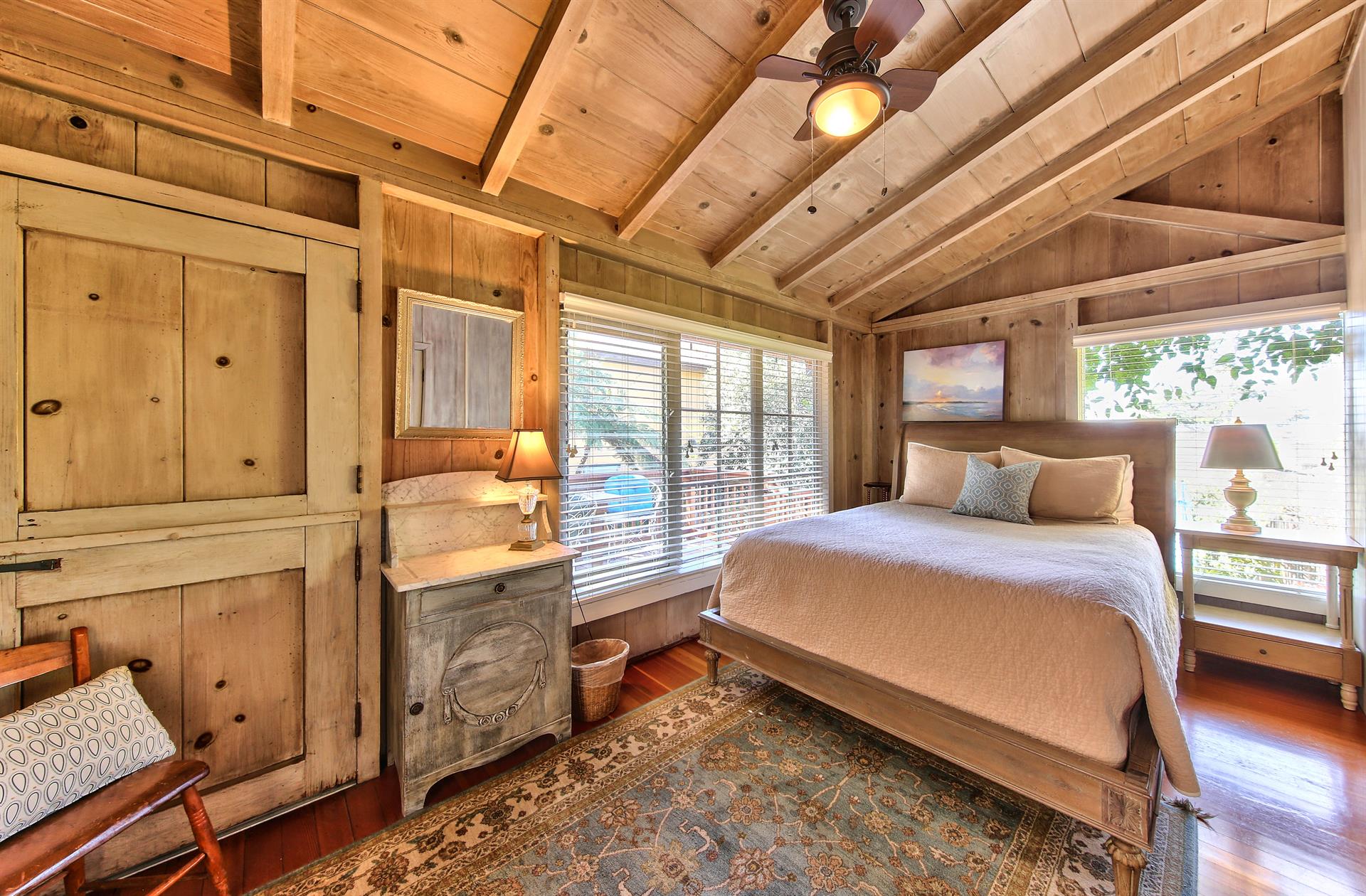 Bedroom 2, Queen Bed, Direct Access Outside In Main House
