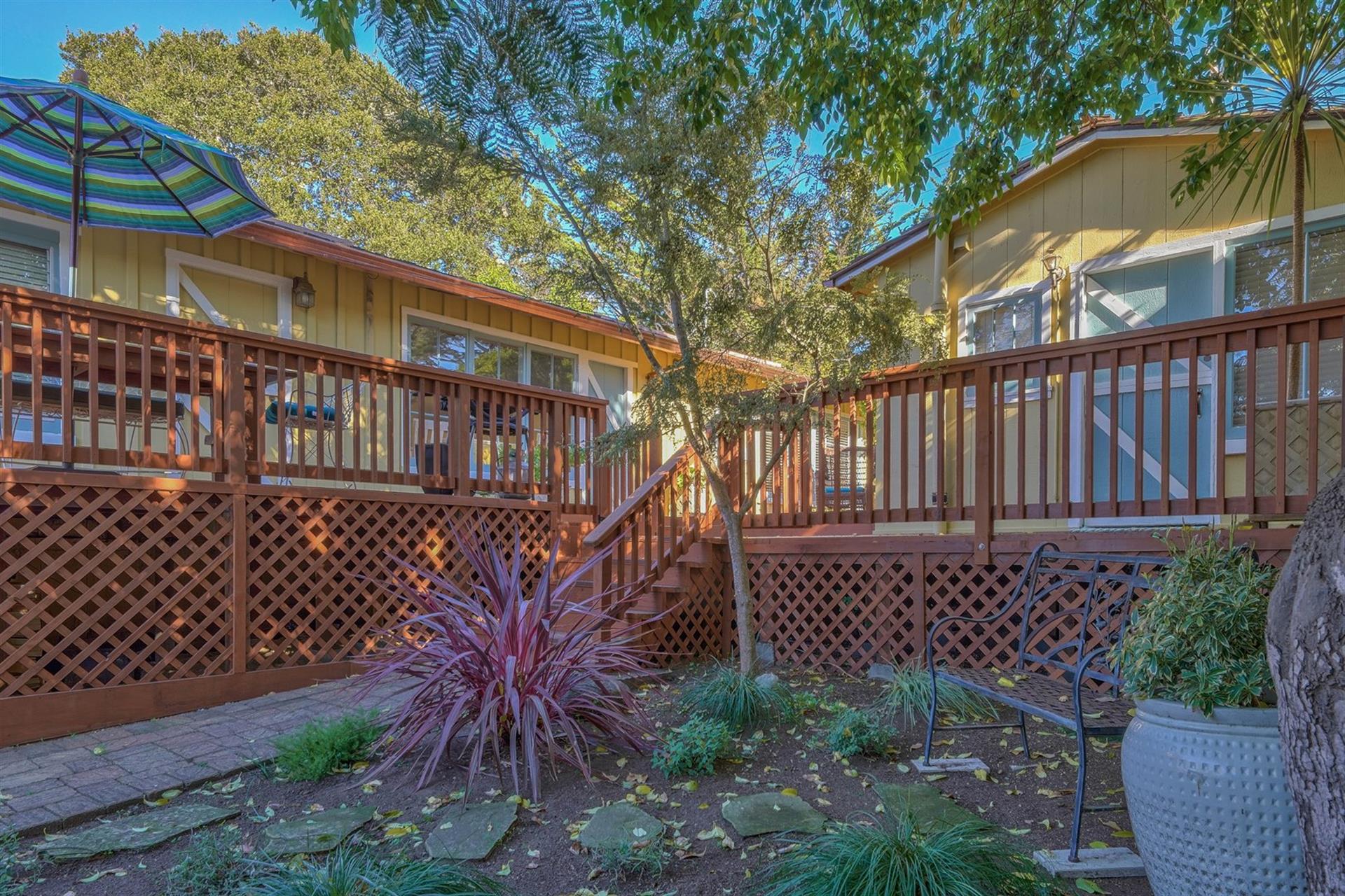 Main House Left, Guest Cottage Right