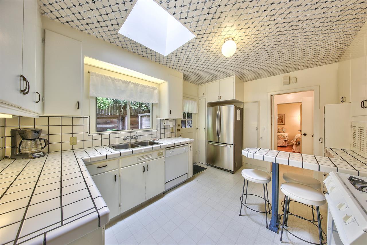 Charming Vintage Kitchen with Modern Appliances