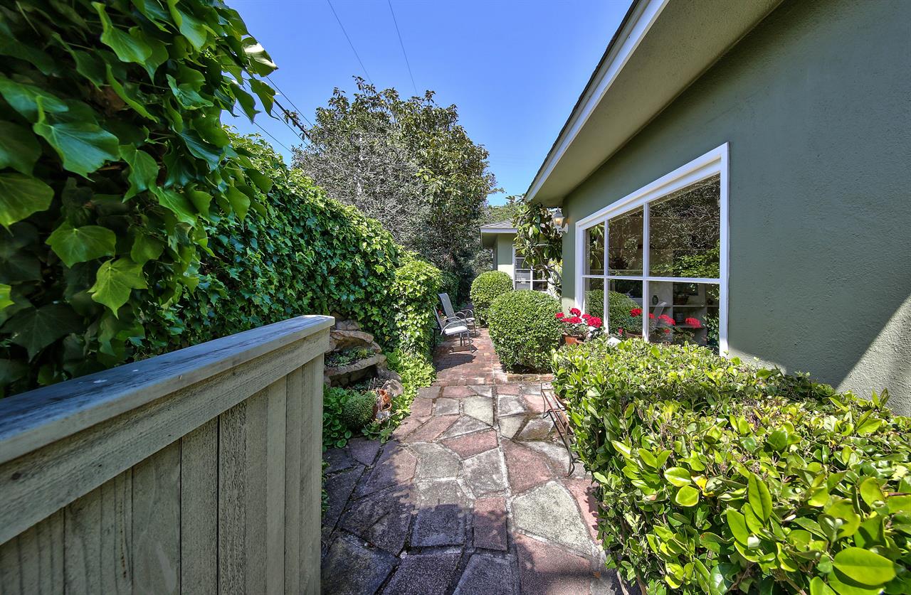 Stone Path and Patio Seating
