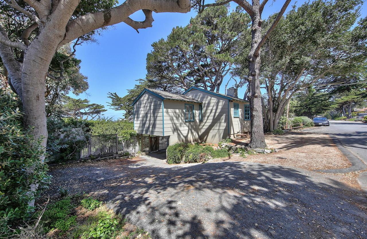 Sloping Driveway, Covered Parking Under the House
