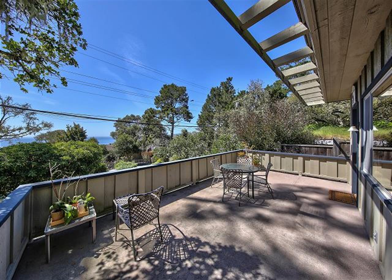 Enjoy the Sea Breeze and Peeks of the Ocean Over the Treetops