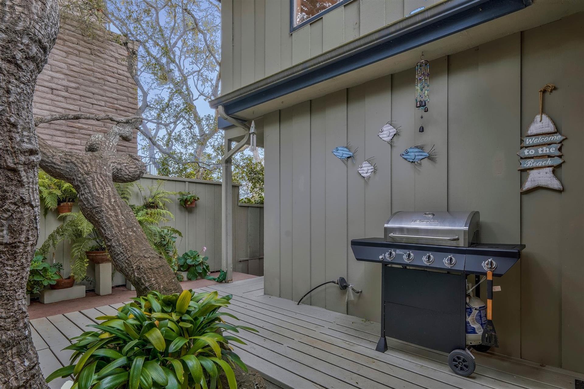 The Home is Equipped with a Propane BBQ Grill