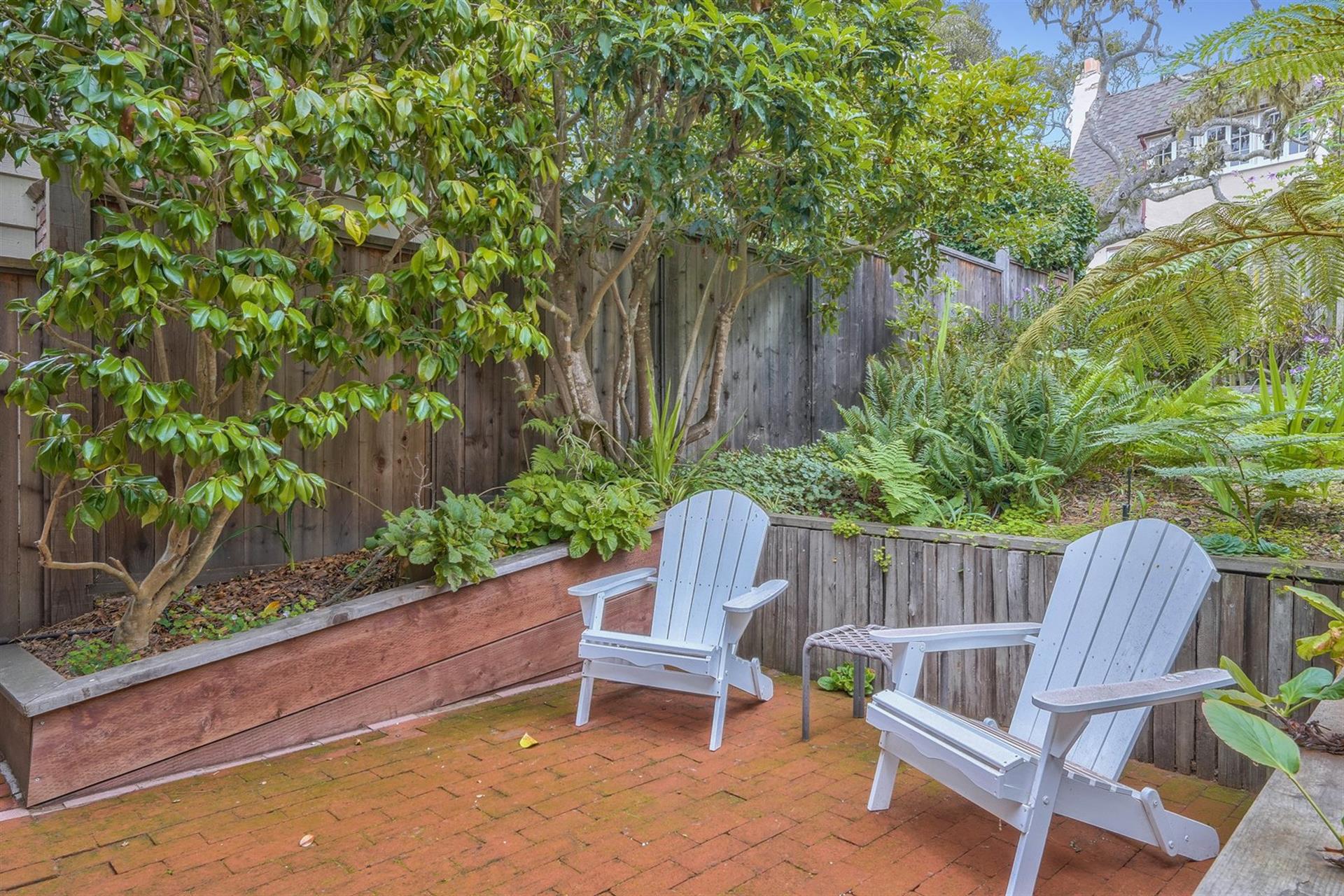 The Home is Surrounded by a Lush Garden