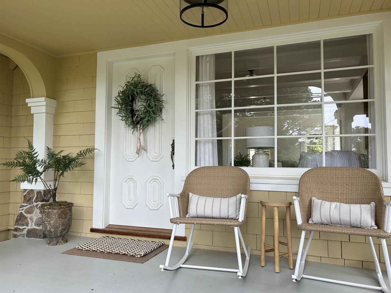 Inviting Front Porch Entry