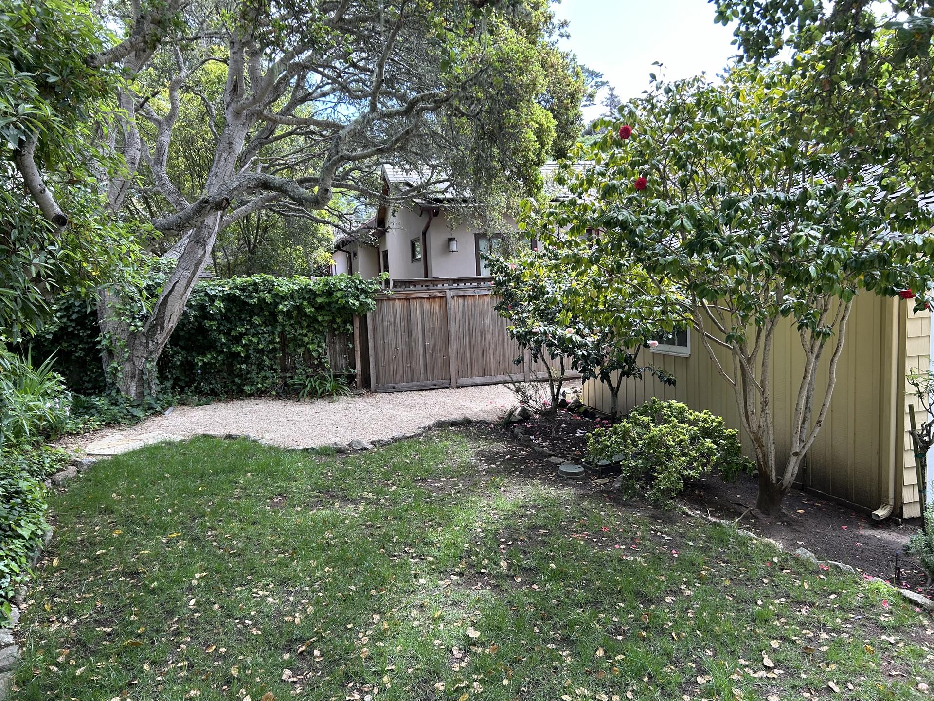 Mature Landscaping Surrounds the Home