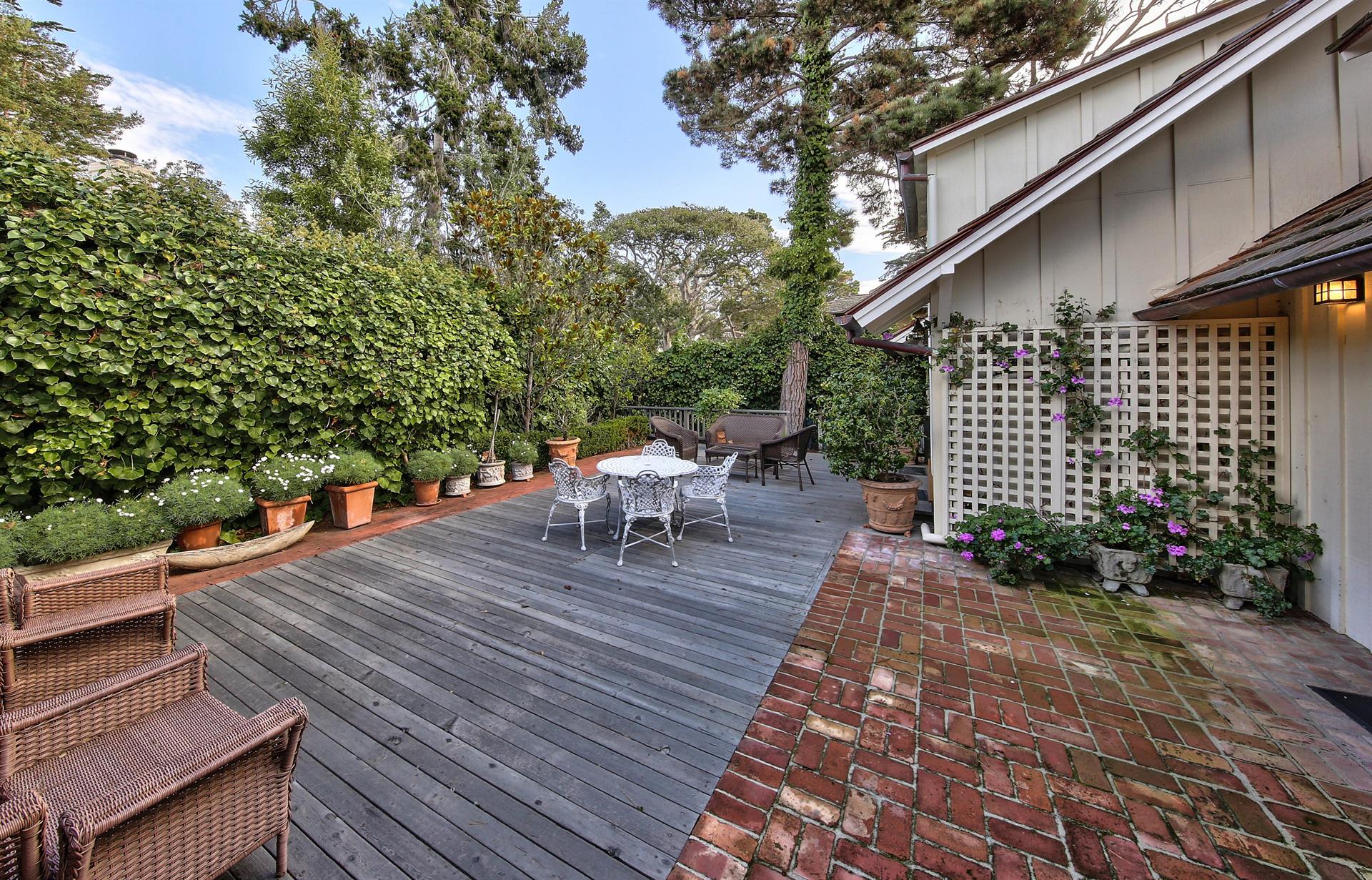 Spacious Patio and Deck for Outdoor Dining and Lounging