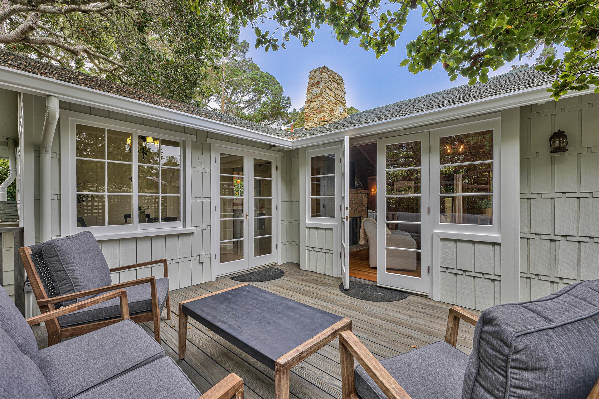 Deck with Outdoor Seating Area