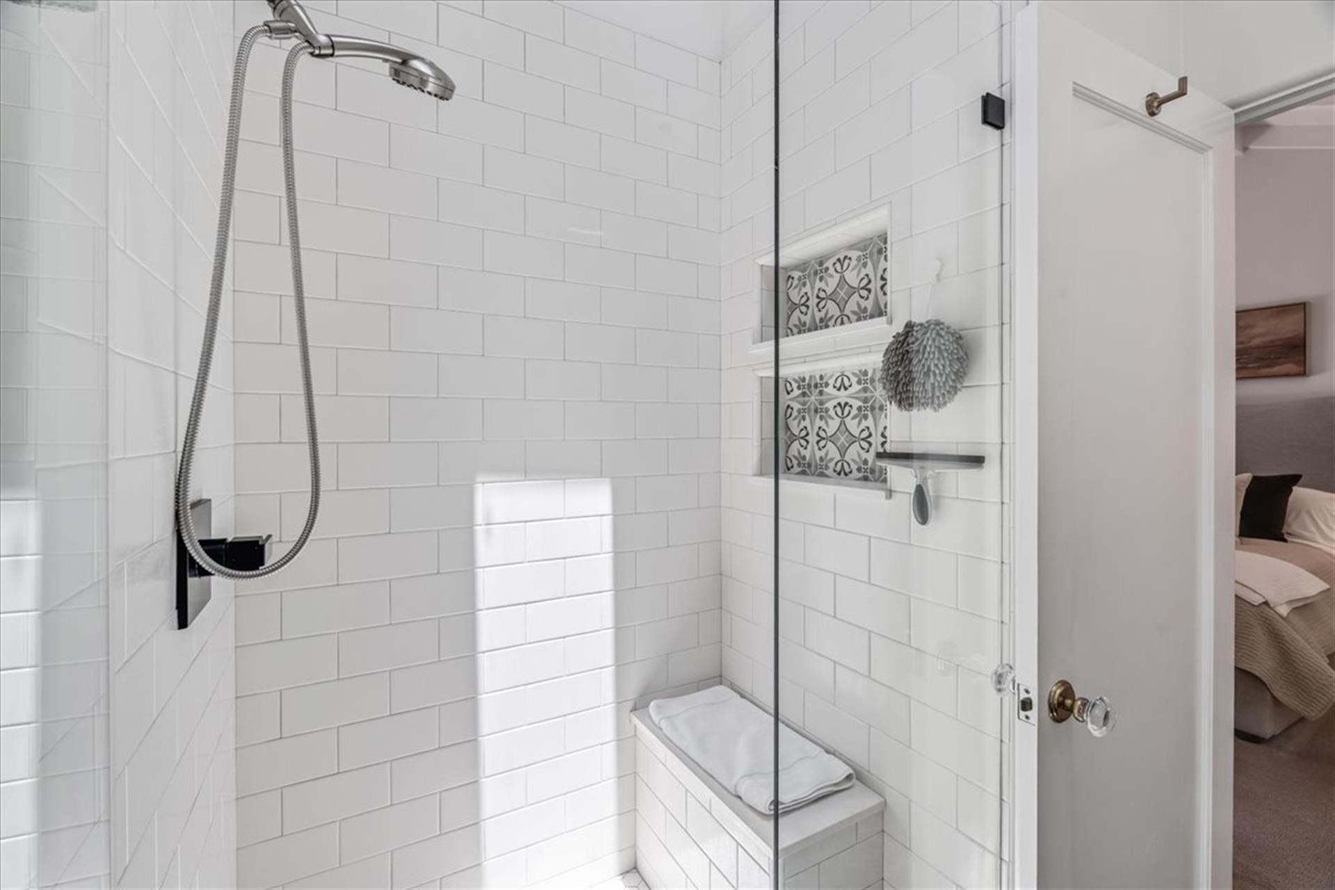 EnSuite Bath Shower for Bedroom 1