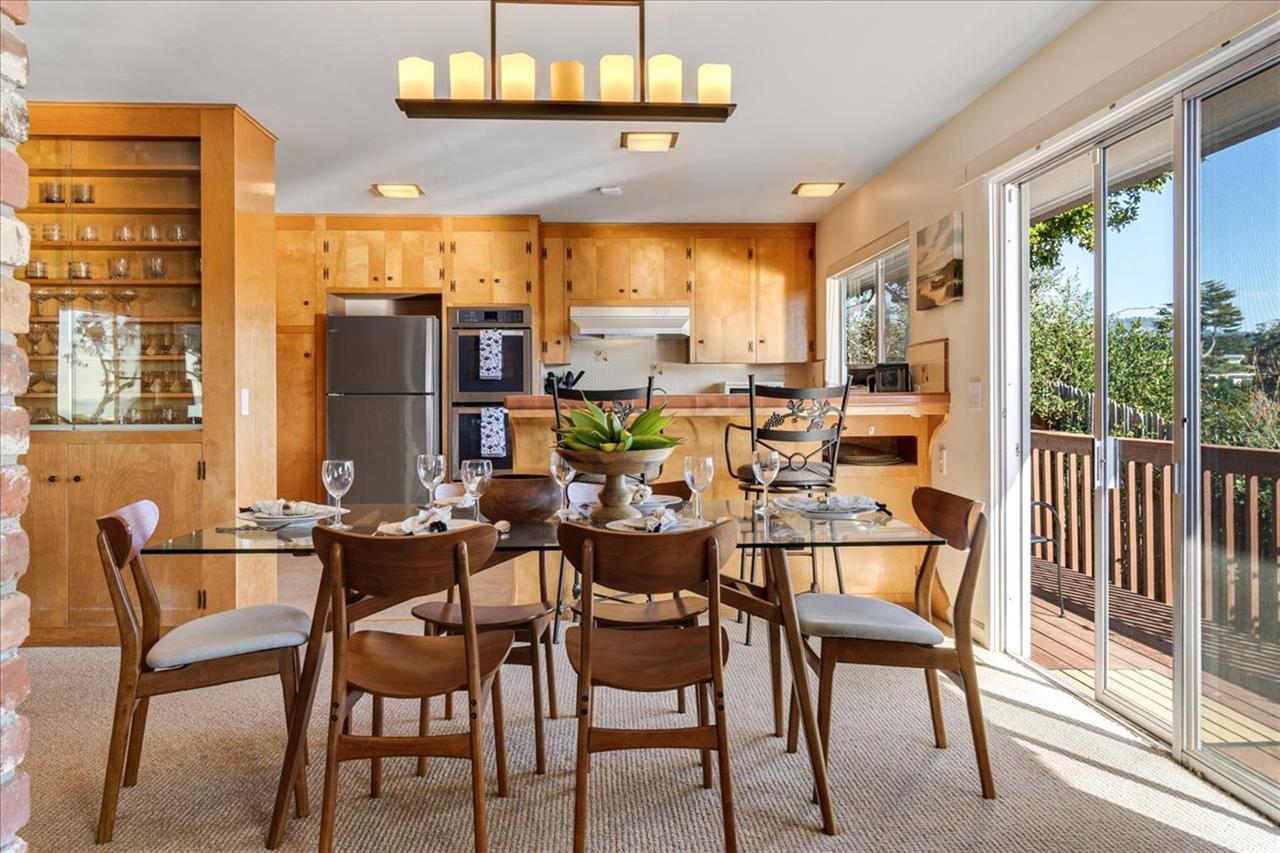 Dining Area Seats Six, MidCentury Modern Vibes Throughout