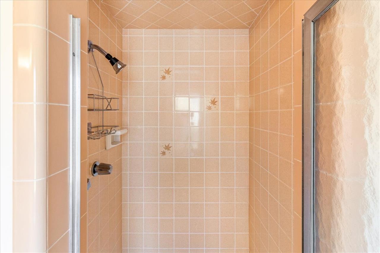 Full Hall Bath has a Standing Shower