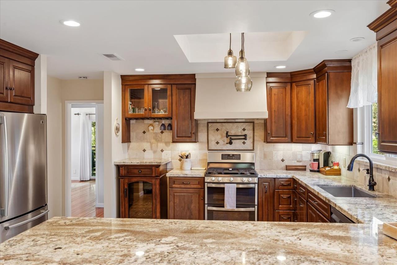 WellEquipped Kitchen with Lovely Finishes