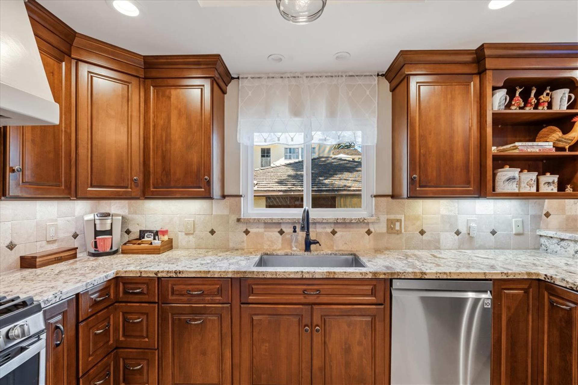 Kitchen  All the Comforts of Home