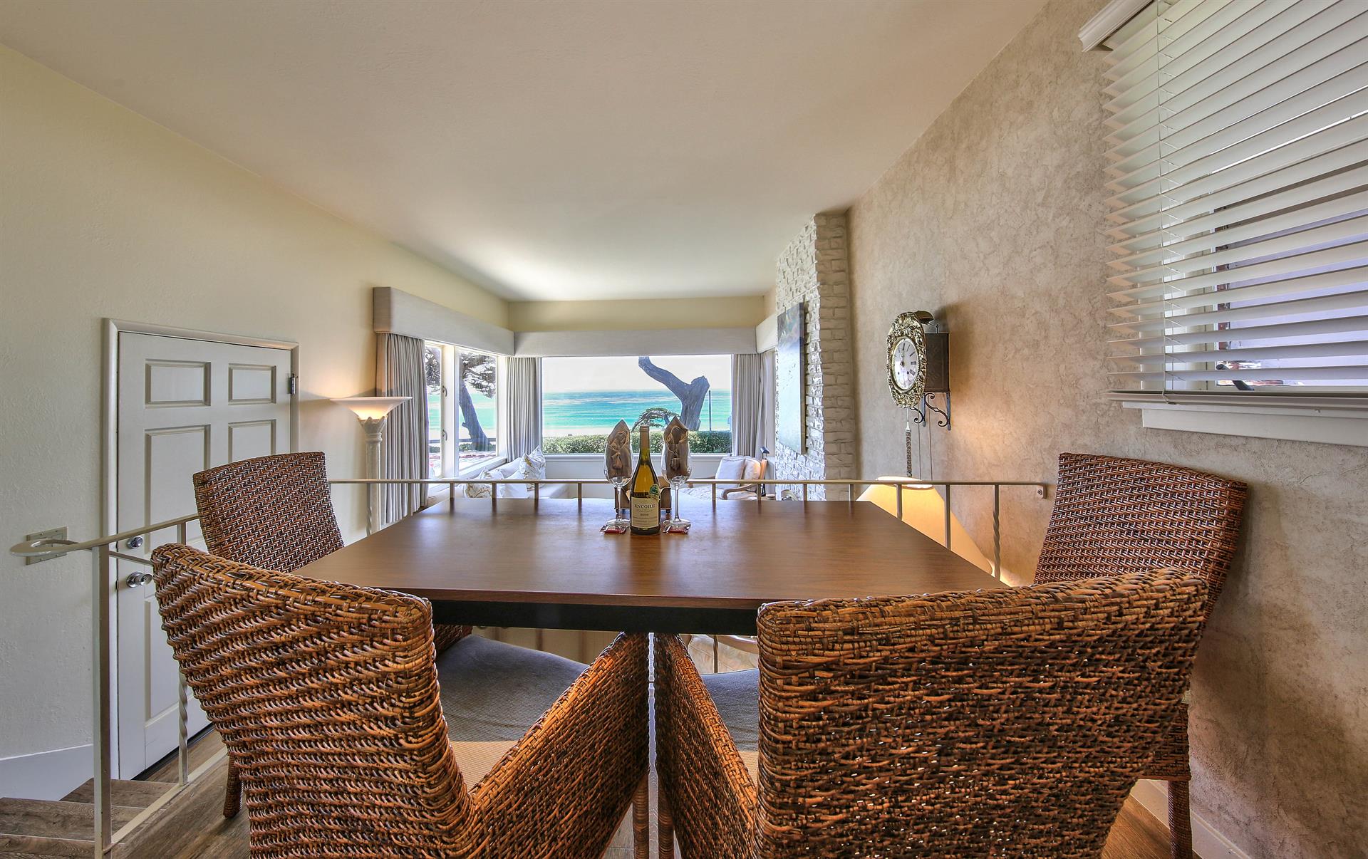 Ocean View from the Elevated Dining Area