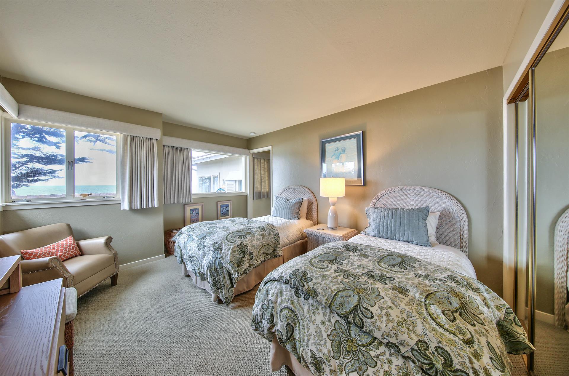 Bedroom 2, Two Twins, TV, Ocean View