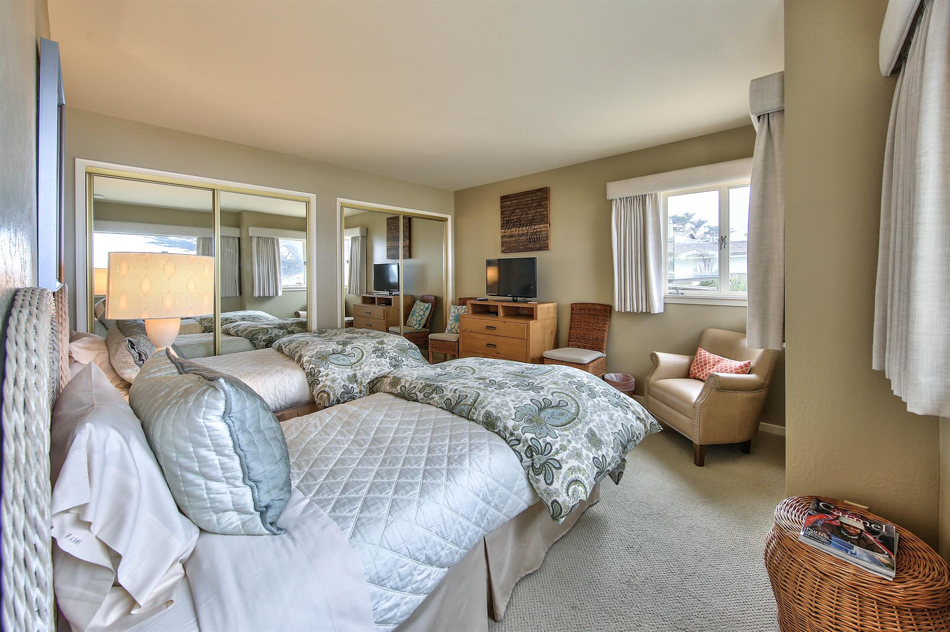 Bedroom 2, Two Twins, TV, Ocean View